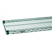 Nexel - Shelving, 24x18 Wire with Poly-Green Epoxy with Nexgard Antimicrobial Coating