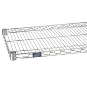 Nexel - Shelving, 24x18 Wire with Poly-Z-Brite Clear Epoxy Over Zinc Plate