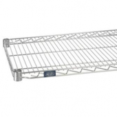 Nexel - Shelving, 48x18 Wire with Poly-Z-Brite Clear Epoxy Over Zinc Plate