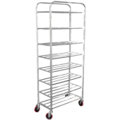 Winholt - Universal Cart with 8 Narrow Shelves, 16x32x42 Aluminum