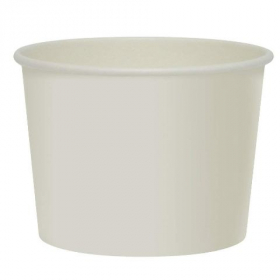 Solo - Food Container, 10 oz White Paper