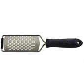 Winco - Grater with Small 1.5 mm Holes, Stainless Steel with a Soft Grip Handle