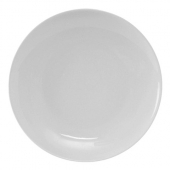 Tuxton - Florence Plate, 10.25&quot; Porcelain White, 12 count