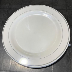 G - Plates 10.5&quot; Heavy Plastic, 12 count