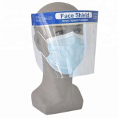 A - Face Shield with Foam Head Band, each