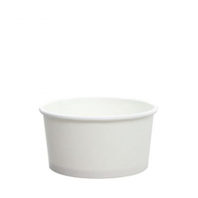 Karat - Hot/Cold Paper Food Container, 6 oz White