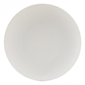 Tuxton - Zion Plate, 10.25&quot; Porcelain White, 12 count