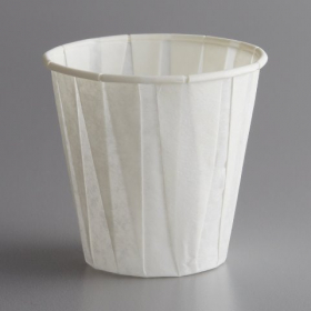 Genpak - Cup, 3.5 oz White Paper, 2500 count