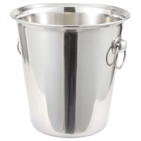 Winco - Wine Bucket, 4 Quart Stainless Steel