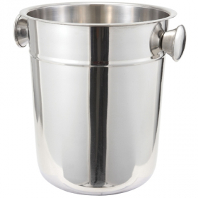 Winco - Wine Bucket, 8 Quart Stainless Steel