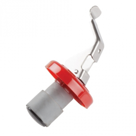 Winco - Wine Bottle Stopper with Red Collar