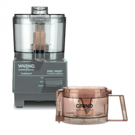 Waring - Pro Prep Chopper Grinder with 1 Chopping Bowl and 1 Grinding Bowl, 5x10x8.5