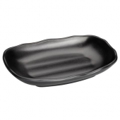 Winco - Hiroto Plate, 7.75x5 Black Melamine