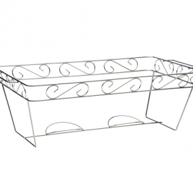 FancyHeat - Wire Rack for Full Size Pans with 2 Chafing Fuel Holders, each