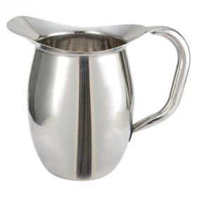 Winco - Bell Pitcher, 3 Quart Stainless Steel