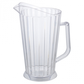 Winco - Beer Pitcher, 60 oz Clear PC Plastic