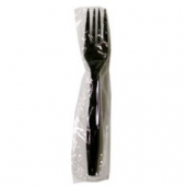 Fork, Wrapped Black Plastic, Extra Heavy