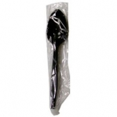 Spoon, Wrapped Black Plastic, Extra Heavy