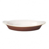 Vertex China - Rarebit Dish, 12 oz Porcelain Caramel, 10x5