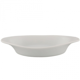 Vertex China - Rarebit Dish, 15 oz Porcelain White, 11x5.5