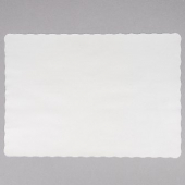 Placemat, White, 10x14