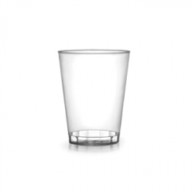 Fineline Settings - Quenchers Shot Glass, 1 oz Clear Plastic