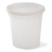 Pactiv - Deli Container Combo, 24 oz Clear Plastic