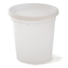 Pactiv - Deli Container Combo, 24 oz Clear Plastic